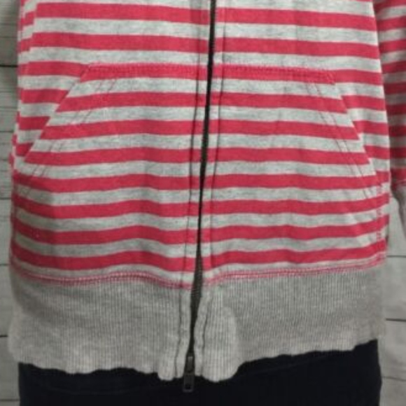 Cocoa Authentic Vintage Hoodie Small Pink Striped - Picture 4 of 7